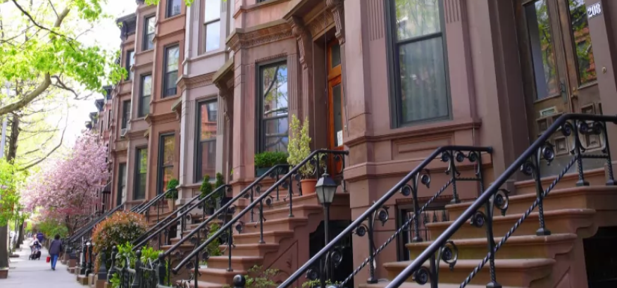 brownstone townhouses