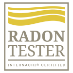 radon tester badge