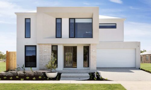 House1 (1) white, 2 story, modern house